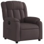 Sillón reclinable eléctrico tela marrón oscuro de , Sillones - Ref: Foro24-3205297, Precio: 267,97 €, Descuento: %