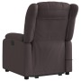 Silla de masaje reclinable de pie de tela marrón oscuro de , Sillones - Ref: Foro24-3205333, Precio: 298,99 €, Descuento: %