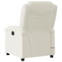 Sillón reclinable de masaje eléctrico terciopelo color crema de , Sillones - Ref: Foro24-3204298, Precio: 286,37 €, Descuento: %