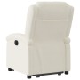Sillón reclinable elevable terciopelo crema de , Sillones - Ref: Foro24-3204309, Precio: 289,03 €, Descuento: %