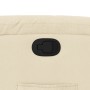Sillón reclinable elevable de tela color crema de , Sillones - Ref: Foro24-3205325, Precio: 315,00 €, Descuento: %