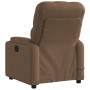 Sillón reclinable de masaje eléctrico tela marrón de , Sillones - Ref: Foro24-3204702, Precio: 283,83 €, Descuento: %