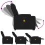 Sillón de masaje eléctrico reclinable elevable tela negro de , Sillones - Ref: Foro24-3204406, Precio: 356,95 €, Descuento: %