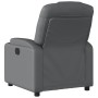 Sillón reclinable eléctrico de cuero sintético gris de , Sillones - Ref: Foro24-3204419, Precio: 294,74 €, Descuento: %