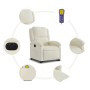 Sillón reclinable de masaje eléctrico elevable terciopelo crema de , Sillones - Ref: Foro24-3204342, Precio: 346,86 €, Descue...
