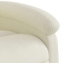 Sillón reclinable de masaje eléctrico elevable terciopelo crema de , Sillones - Ref: Foro24-3204342, Precio: 346,86 €, Descue...
