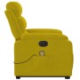 Sillón reclinable masaje eléctrico elevable terciopelo amarillo de , Sillones - Ref: Foro24-3205132, Precio: 344,06 €, Descue...