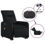 Sillón de masaje elevable eléctrico cuero sintético negro de , Sillones - Ref: Foro24-3206770, Precio: 336,45 €, Descuento: %