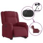 Sillón eléctrico reclinable elevable de tela rojo tinto de , Sillones - Ref: Foro24-3205229, Precio: 358,00 €, Descuento: %