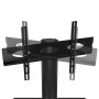 Mueble TV esquina 2 niveles para 32-70 pulgadas negro plateado de , Muebles TV - Ref: Foro24-358167, Precio: 107,61 €, Descue...