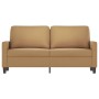 Sofá de 2 plazas terciopelo marrón 140 cm de , Sofás - Ref: Foro24-359206, Precio: 201,03 €, Descuento: %