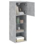 Mueble para TV con luces LED gris hormigón 30,5x30x90 cm de , Muebles TV - Ref: Foro24-837007, Precio: 57,09 €, Descuento: %