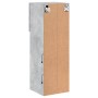 Mueble para TV con luces LED gris hormigón 30,5x30x90 cm de , Muebles TV - Ref: Foro24-837007, Precio: 57,09 €, Descuento: %