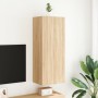 Mueble TV de pared madera ingeniería roble Sonoma 40,5x30x102cm de , Muebles TV - Ref: Foro24-836933, Precio: 59,48 €, Descue...