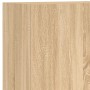 Mueble TV de pared madera ingeniería roble Sonoma 40,5x30x102cm de , Muebles TV - Ref: Foro24-836933, Precio: 59,48 €, Descue...