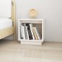Mesitas de noche 2 uds madera maciza de pino blanco 40x30x40 cm de , Mesitas de noche - Ref: Foro24-813338, Precio: 44,60 €, ...