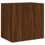 Muebles de TV de pared 4 pzas madera de ingeniería marrón roble de , Muebles TV - Ref: Foro24-3216506, Precio: 156,21 €, Desc...