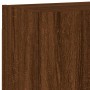 Muebles de TV de pared 4 pzas madera de ingeniería marrón roble de , Muebles TV - Ref: Foro24-3216506, Precio: 156,21 €, Desc...