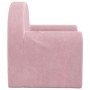 Sofá para niños felpa suave rosa de , Mobiliario para bebés y niños pequeños - Ref: Foro24-357009, Precio: 47,96 €, Descuento: %