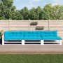 Cojines para palés 7 piezas tela turquesa de , Cojines para sillas y sofás - Ref: Foro24-3217154, Precio: 263,89 €, Descuento: %