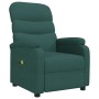 Sillón de masaje eléctrico tela verde oscuro de , Sillones de masaje eléctricos - Ref: Foro24-348305, Precio: 237,04 €, Descu...