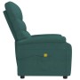 Sillón de masaje eléctrico tela verde oscuro de , Sillones de masaje eléctricos - Ref: Foro24-348305, Precio: 237,04 €, Descu...