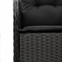 Set de muebles jardín 5 pzas con cojines ratán sintético negro de , Conjuntos de jardín - Ref: Foro24-3211928, Precio: 482,25...