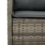 Set comedor de jardín 5 piezas con cojines ratán sintético gris de , Conjuntos de jardín - Ref: Foro24-3211956, Precio: 524,0...