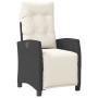Set de comedor de jardín 7 pzas y cojines ratán sintético negro de , Conjuntos de jardín - Ref: Foro24-3212658, Precio: 818,9...