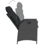 Set de muebles jardín 5 pzas con cojines ratán sintético negro de , Conjuntos de jardín - Ref: Foro24-3213068, Precio: 597,80...