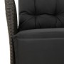 Set de muebles jardín 5 pzas con cojines ratán sintético negro de , Conjuntos de jardín - Ref: Foro24-3213096, Precio: 587,61...