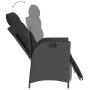 Set comedor de jardín 3 pzas con cojines ratán sintético negro de , Conjuntos de jardín - Ref: Foro24-3213338, Precio: 374,19...