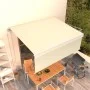 Automatic retractable awning with blind 4.5x3 m cream color by vidaXL, Awnings - Ref: Foro24-3069327, Price: 428,30 €, Discou...