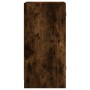 Armario auxiliar puertas de vidrio roble ahumado 35x37x75,5 cm de , Aparadores - Ref: Foro24-836403, Precio: 51,35 €, Descuen...