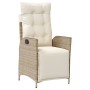 Set comedor de jardín 5 pzas con cojines ratán sintético beige de , Conjuntos de jardín - Ref: Foro24-3213437, Precio: 734,91...