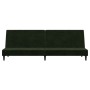 Sofá cama de 2 plazas terciopelo verde oscuro de , Sofás - Ref: Foro24-375734, Precio: 231,59 €, Descuento: %