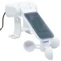 Automatic awning LED blind wind sensor blue white 4.5x3 m by vidaXL, Awnings - Ref: Foro24-3069331, Price: 646,52 €, Discount: %