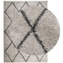 Alfombra de pelo largo moderna beige y antracita 240x340 cm de , Alfombras - Ref: Foro24-375395, Precio: 167,42 €, Descuento: %