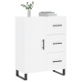 Aparador de madera de ingeniería blanco 69,5x34x90 cm de , Aparadores - Ref: Foro24-827940, Precio: 103,94 €, Descuento: %