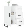 Aparador de madera de ingeniería blanco 69,5x34x90 cm de , Aparadores - Ref: Foro24-827940, Precio: 103,94 €, Descuento: %