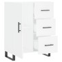 Aparador de madera de ingeniería blanco 69,5x34x90 cm de , Aparadores - Ref: Foro24-827940, Precio: 103,94 €, Descuento: %