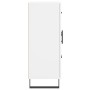 Aparador de madera de ingeniería blanco 69,5x34x90 cm de , Aparadores - Ref: Foro24-827940, Precio: 103,94 €, Descuento: %