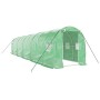 Invernadero con estructura de acero verde 20 m² 10x2x2 m de , Invernaderos - Ref: Foro24-3188020, Precio: 337,53 €, Descuento: %
