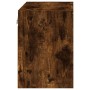 Mesita de noche de pared con luces LED roble ahumado de , Muebles TV - Ref: Foro24-837072, Precio: 36,20 €, Descuento: %