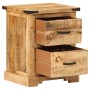 Mesita de noche madera maciza de mango 40x35x50 cm de , Mesitas de noche - Ref: Foro24-372718, Precio: 119,75 €, Descuento: %