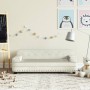 Sofá para niños de terciopelo crema 90x53x30 cm de , Mobiliario para bebés y niños pequeños - Ref: Foro24-3196285, Precio: 11...