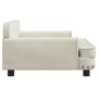 Sofá para niños de terciopelo crema 90x53x30 cm de , Mobiliario para bebés y niños pequeños - Ref: Foro24-3196285, Precio: 11...