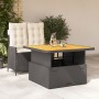 Set comedor de jardín 2 pzas con cojines ratán sintético negro de , Conjuntos de jardín - Ref: Foro24-3277439, Precio: 297,90...