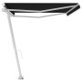 Toldo de pie retráctil manual gris antracita 500x300 cm de vidaXL, Toldos - Ref: Foro24-3069579, Precio: 557,41 €, Descuento: %