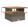 Juego de comedor de jardín 4 piezas con cojines ratán PE gris de , Conjuntos de jardín - Ref: Foro24-3277464, Precio: 547,72 ...